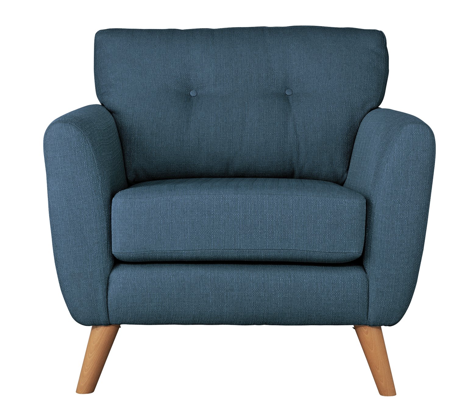 Argos Home Kari Fabric Armchair - Blue