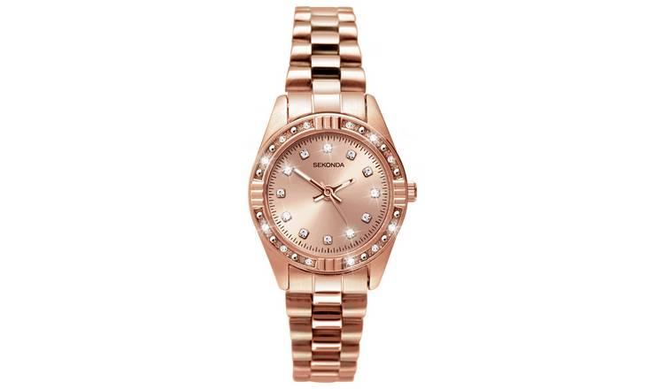 Female watches hot sale rose gold