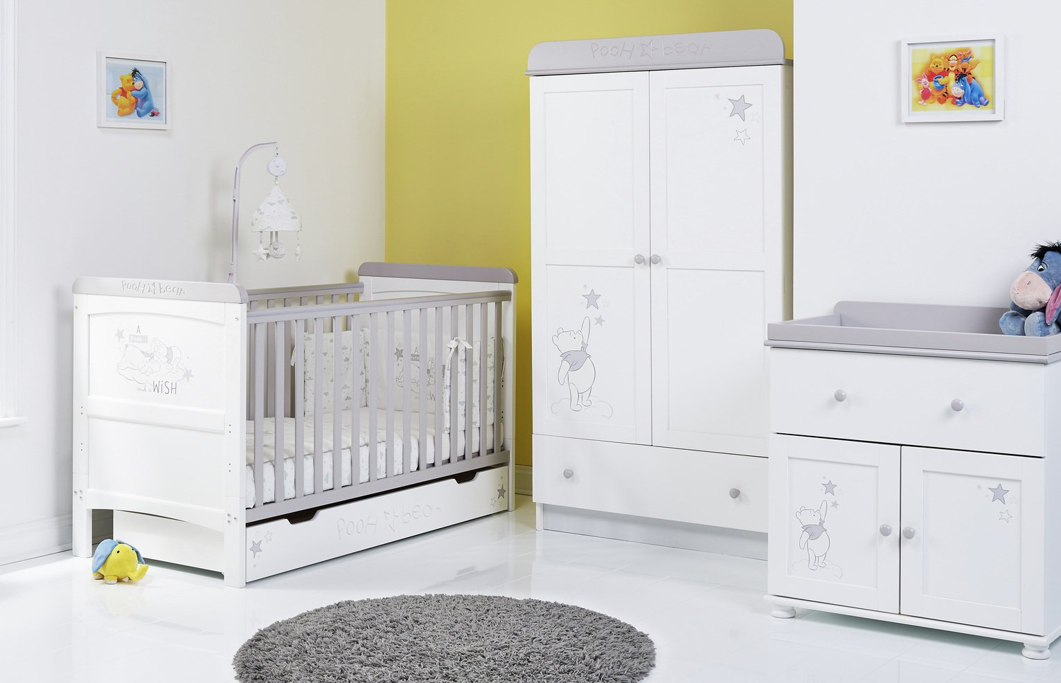 argos 3 piece nursery set