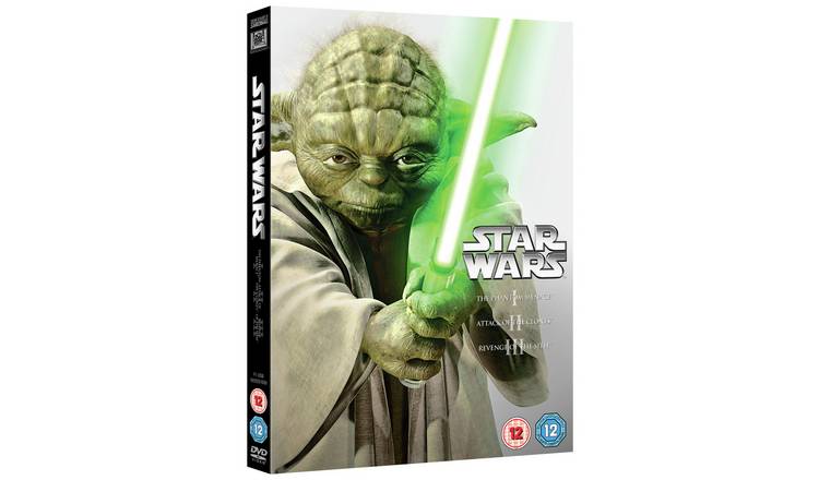 Buy Star Wars The Prequel Trilogy Dvd Box Set Dvds And Blu Ray Argos