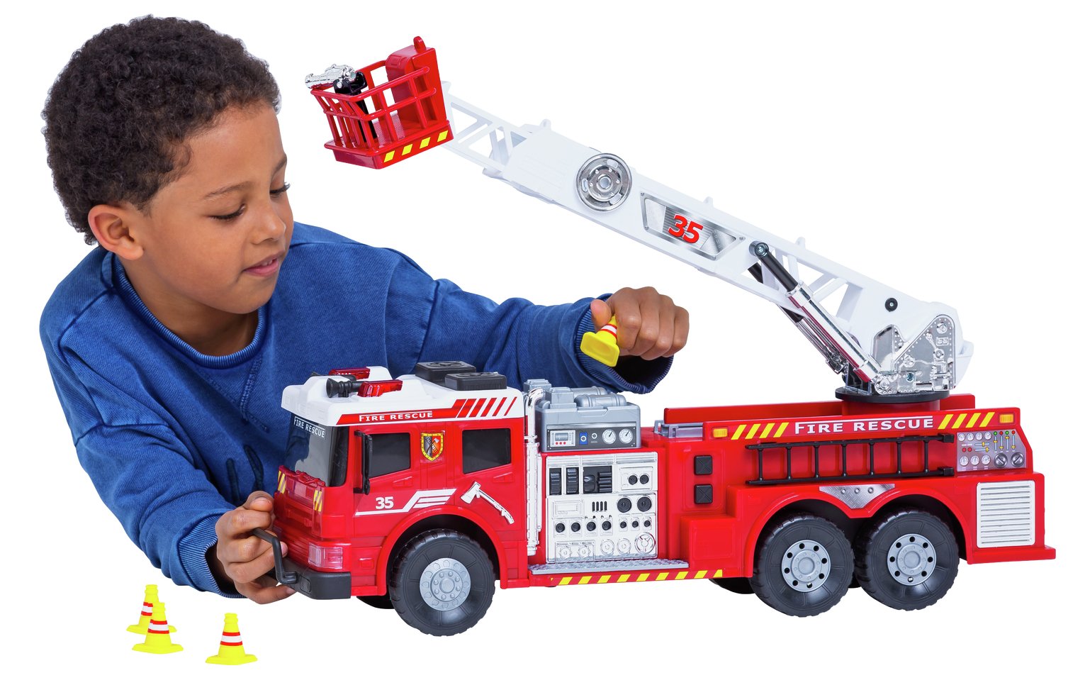 chad valley 62cm fire engine