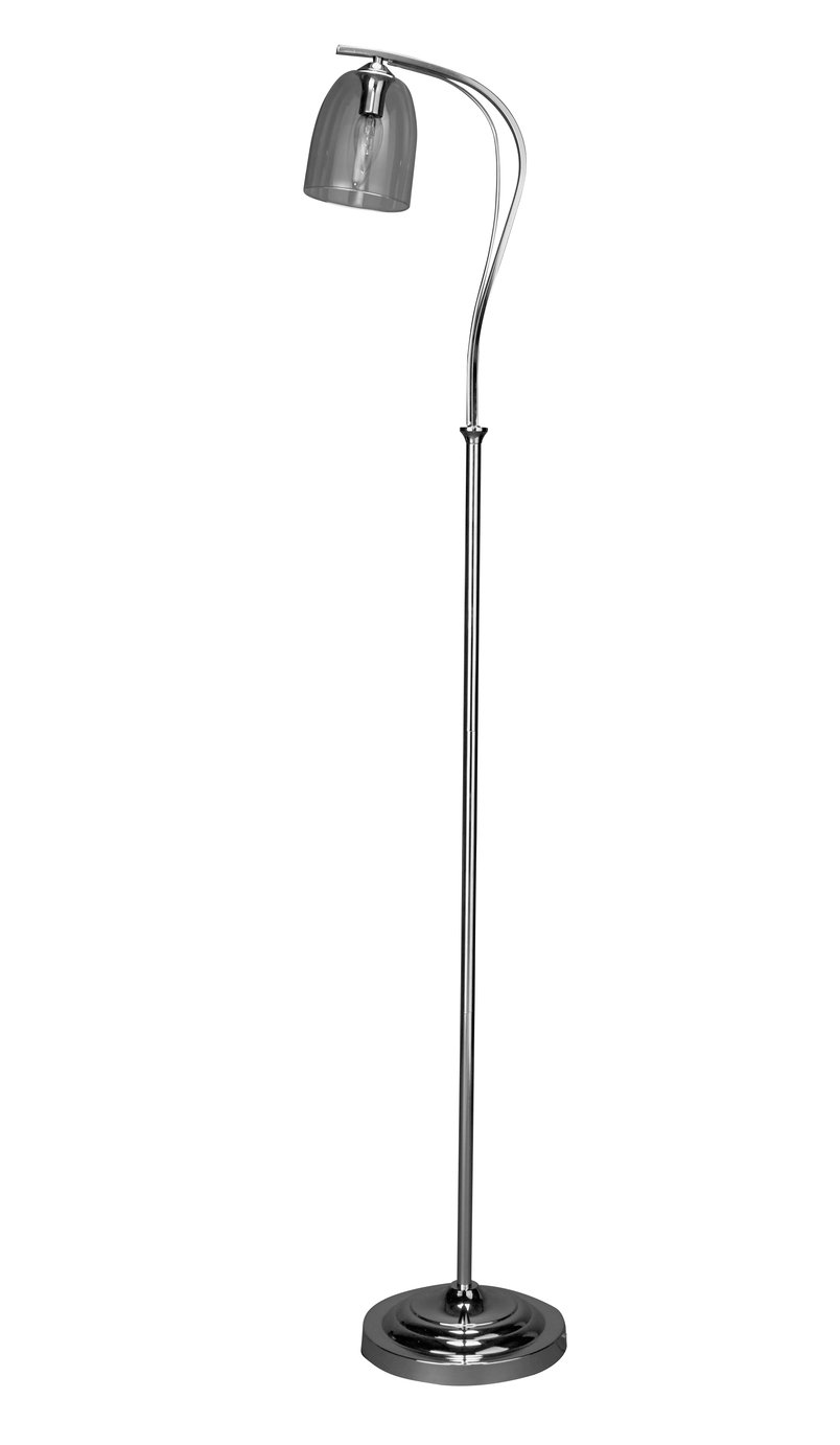 Argos Home Fae Floor Lamp - Chrome