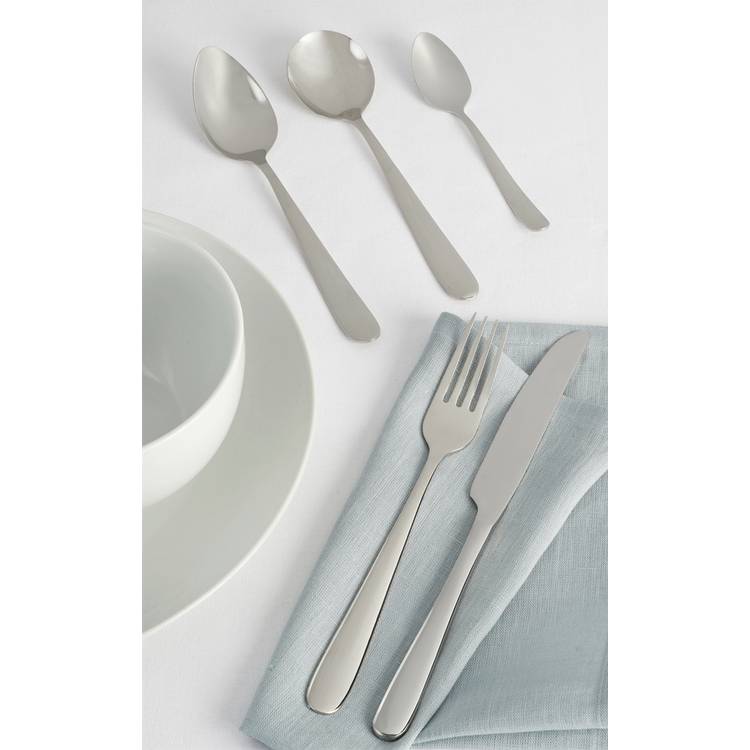 Habitat Curve 30pc Stainless Steel Cutlery Set 0