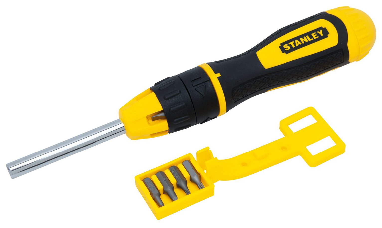 Stanley MultiBit Ratchet Screwdriver (8372321) Argos Price Tracker