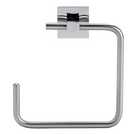 Buy Habitat Wall Mounted Towel Ring - Matt Black