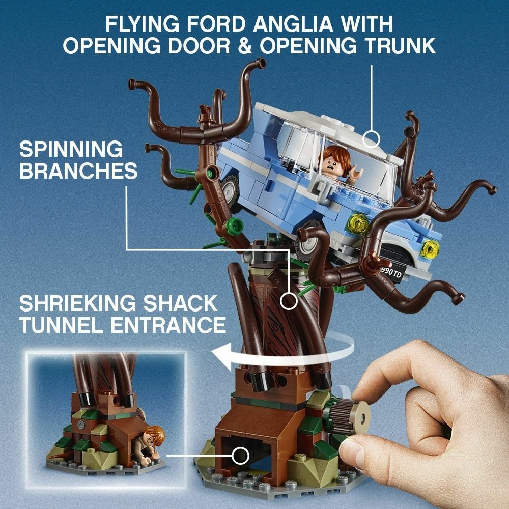 whomping willow lego argos