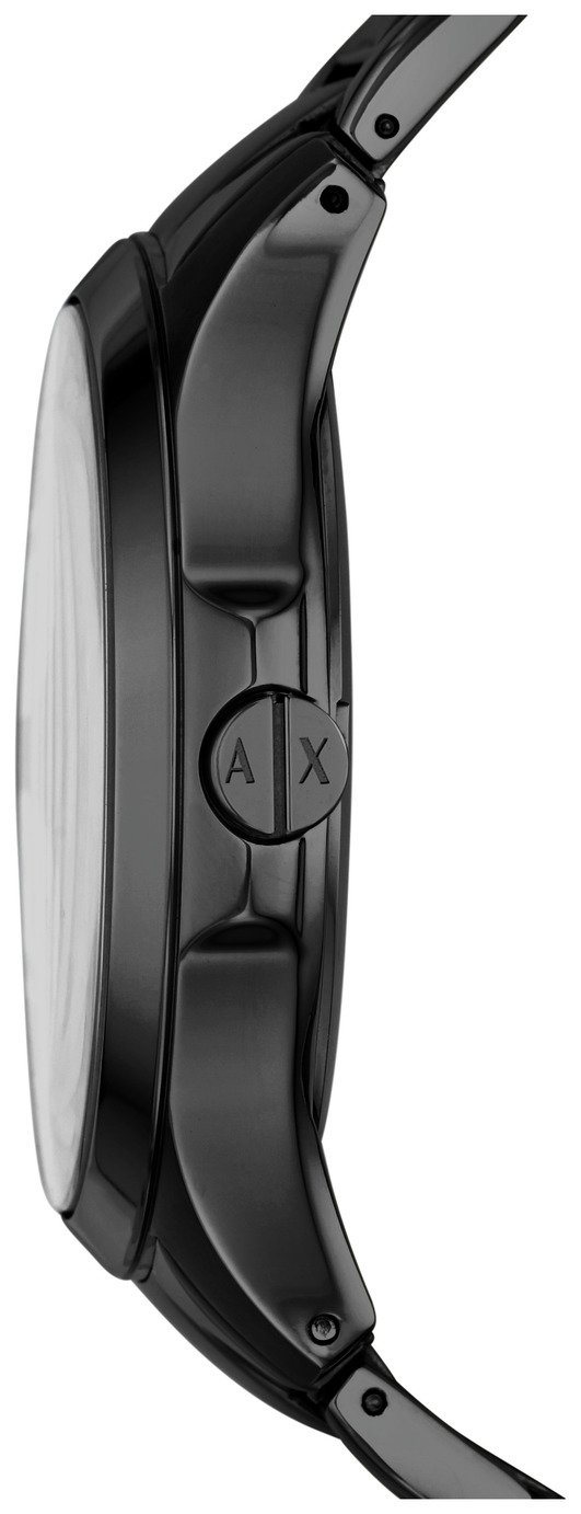 Armani Exchange Men's Black Stainless Steel Bracelet Watch Review