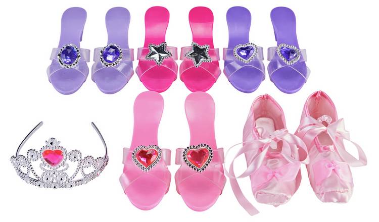 Disney Princess Shoe Boutique 4 Pairs of Shoes! [ Exclusive]