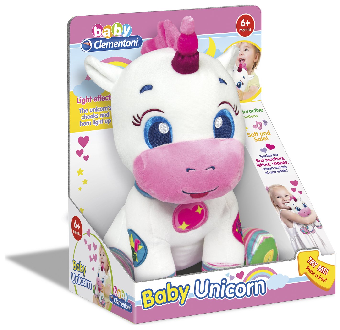 Baby Clementoni Unicorn Learning Soft Toy Review