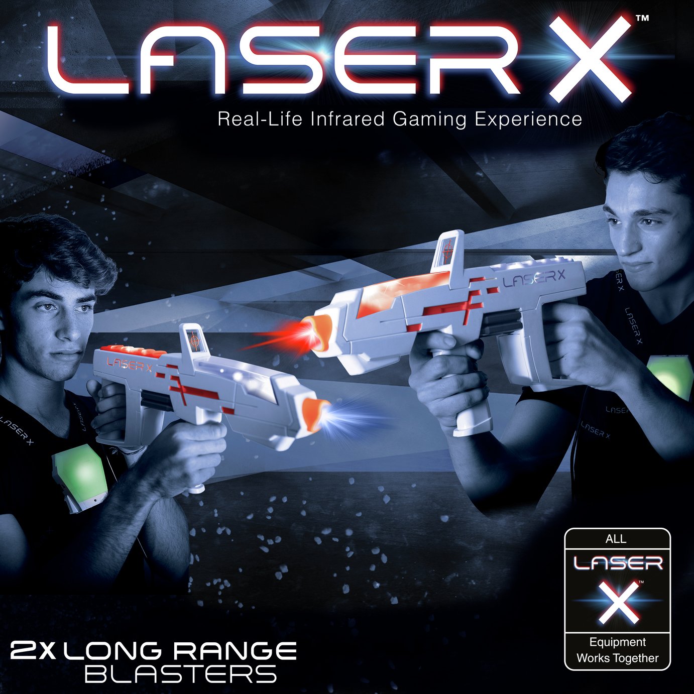 Laser X Long Range Blaster - Double Pack