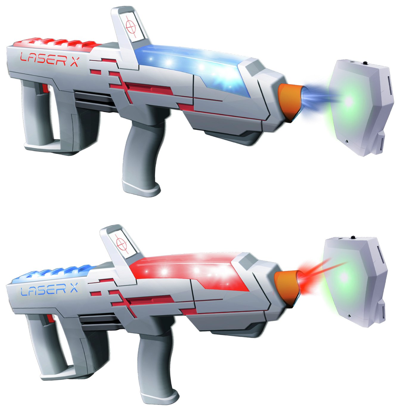 laser x 4 blasters