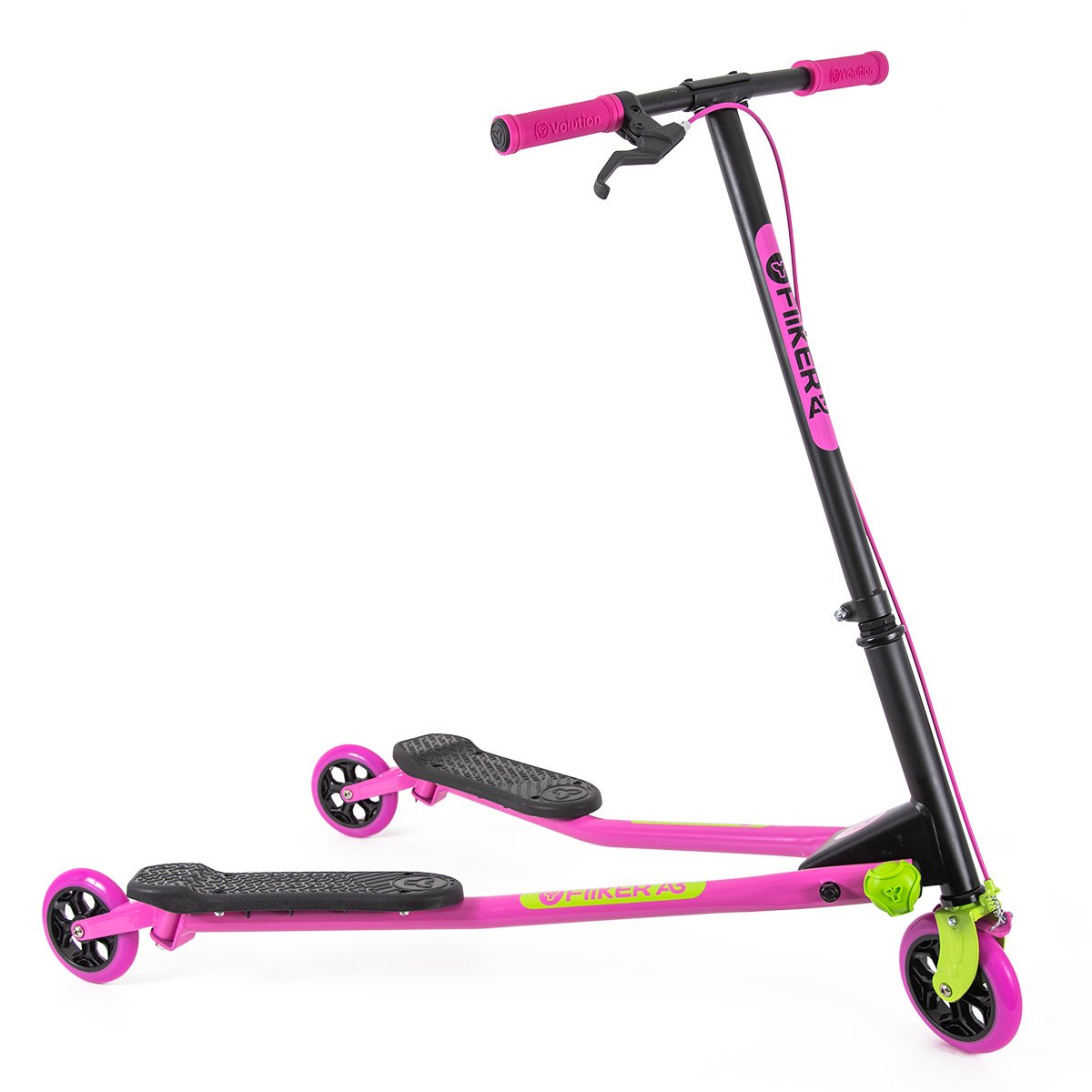Y Fliker A3 Air Series Scooter - Pink & Green