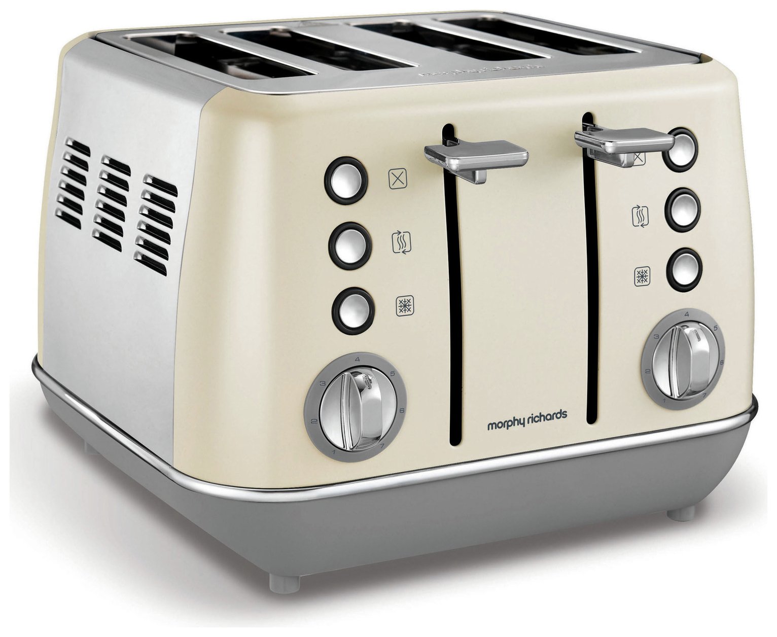 Morphy Richards 240107 Evoke 4 Slice Toaster - Cream