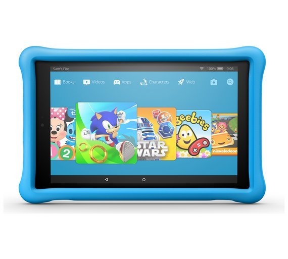 Amazon Fire HD 10 10.1 Inch 32GB Kids Edition Tablet - Blue