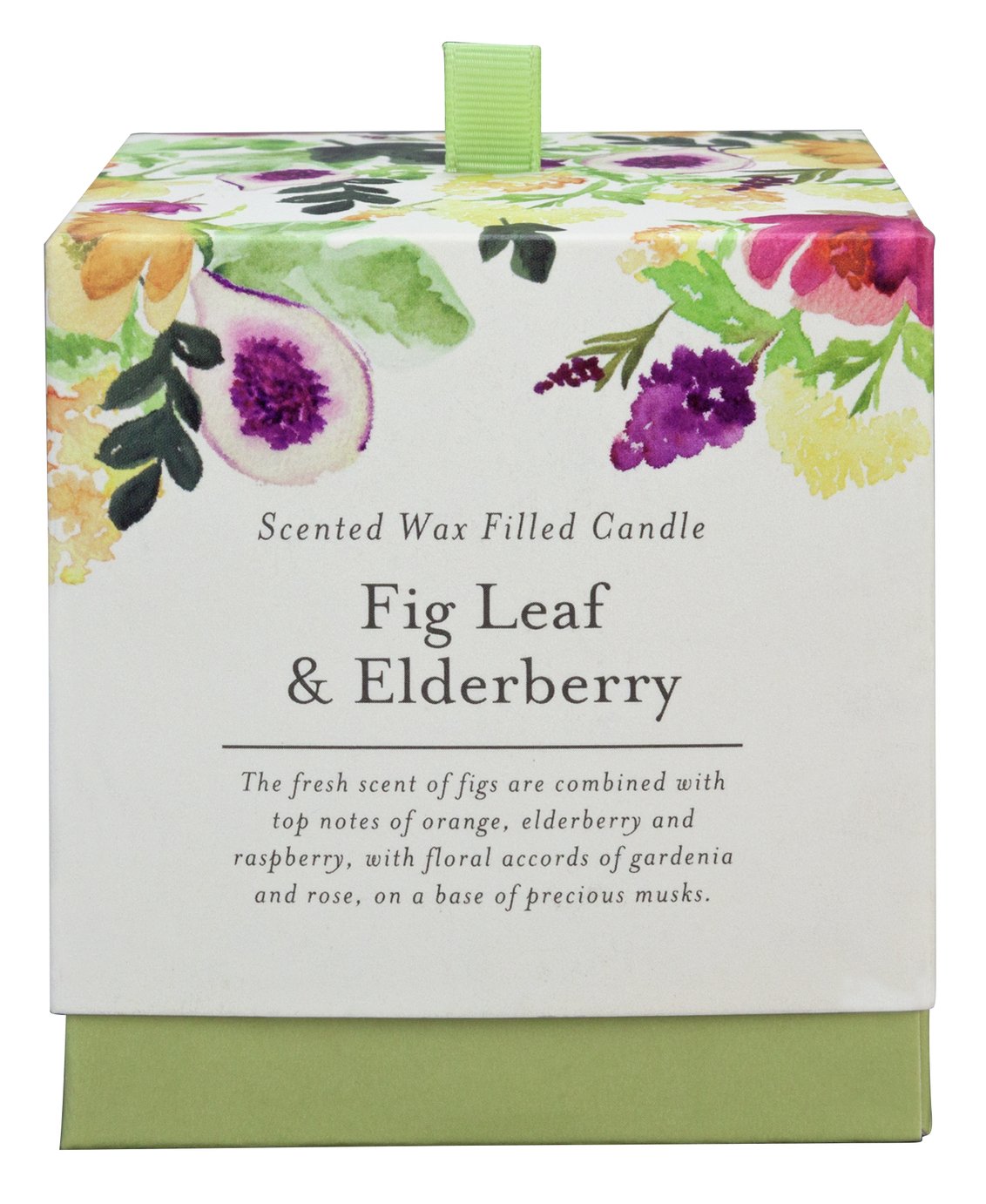 Boxed Candle - Fig Leaf & Elderberry