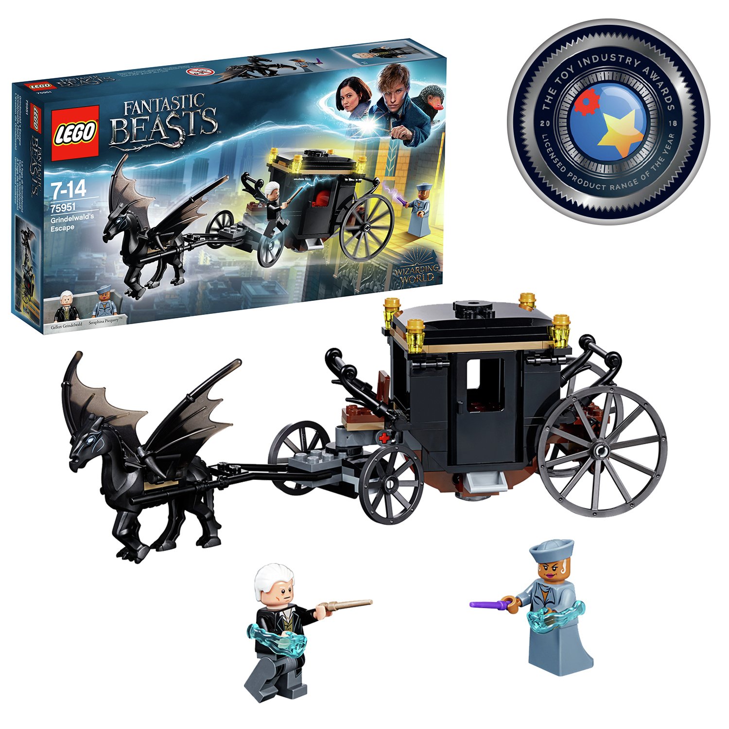 LEGO Fantastic Beasts Grindelwald's Escape Toy - 75951
