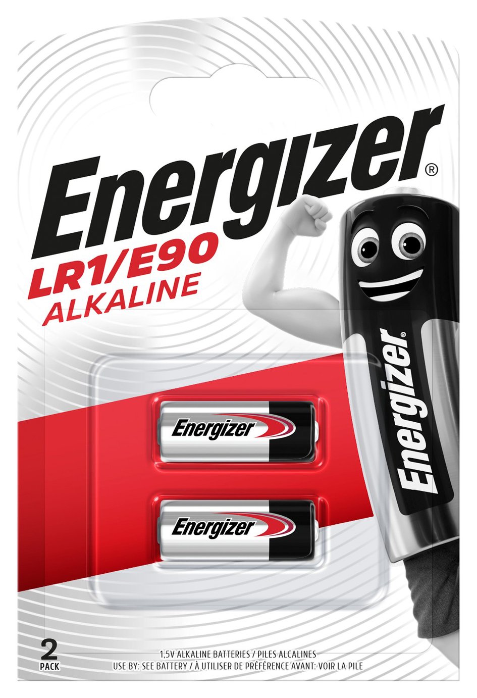 Energizer LR1 Batteries - 2 Pack