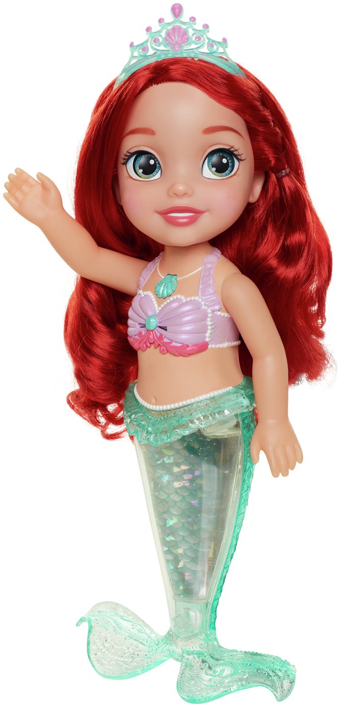 little mermaid water doll