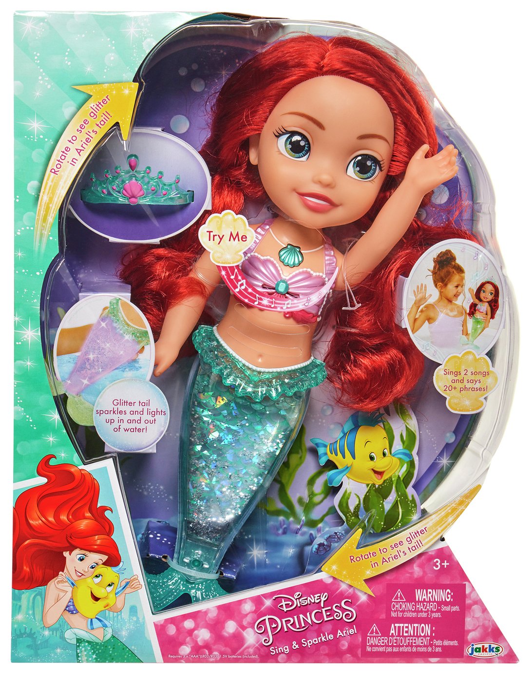 ariel doll argos