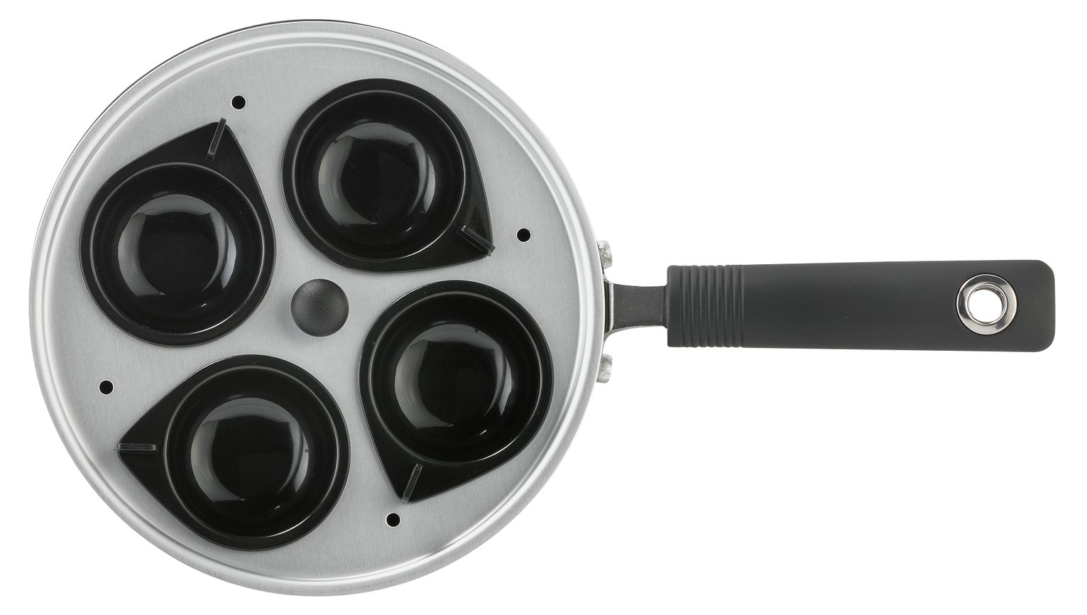 Argos Home 20cm Black Aluminium Egg Poacher Reviews