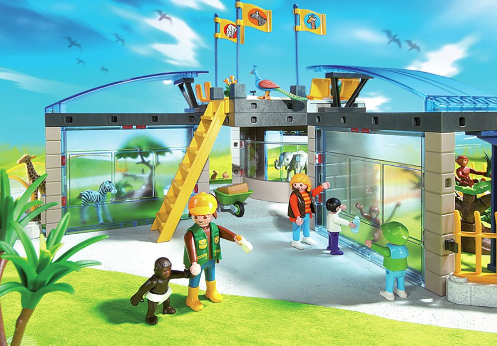 playmobil city life animal zoo 4093