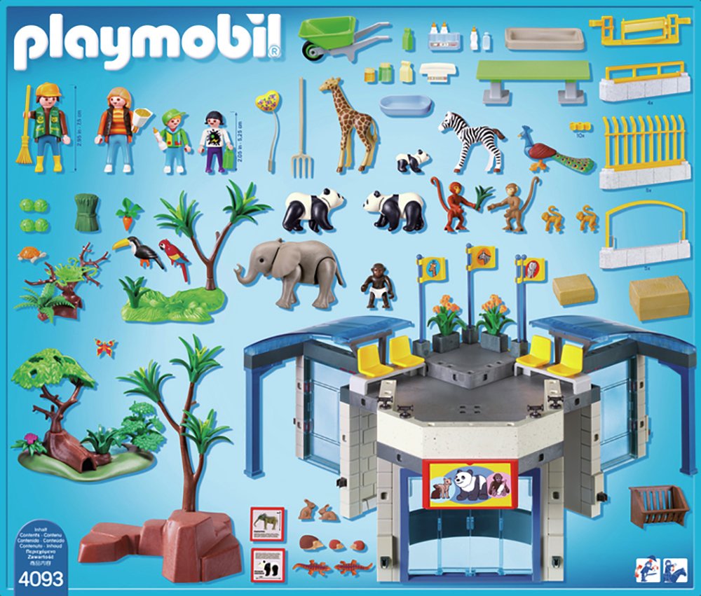 playmobil city life animal zoo 4093