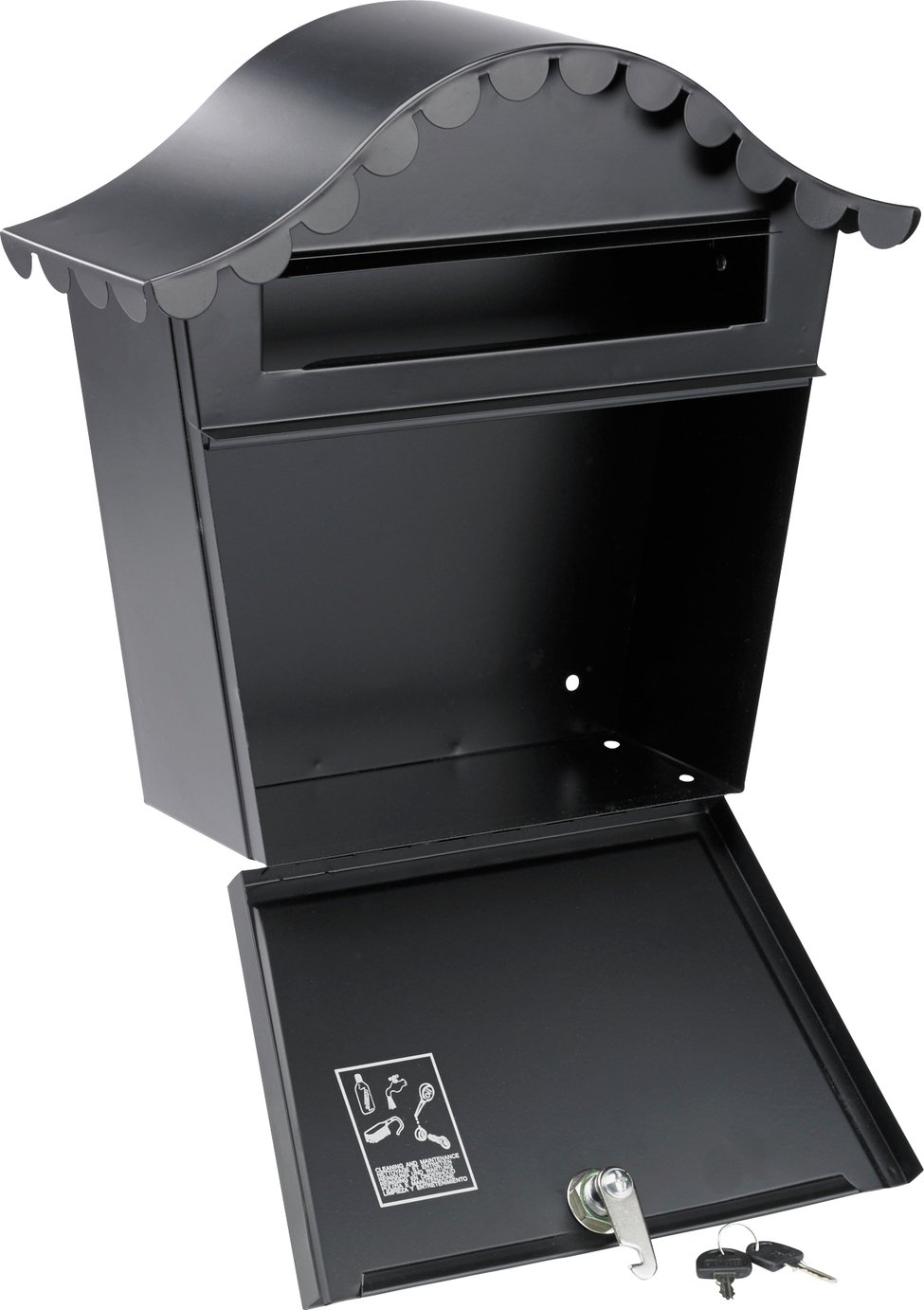Argos Home Senior Wall Mountable Black Lockable Letter Box Reviews