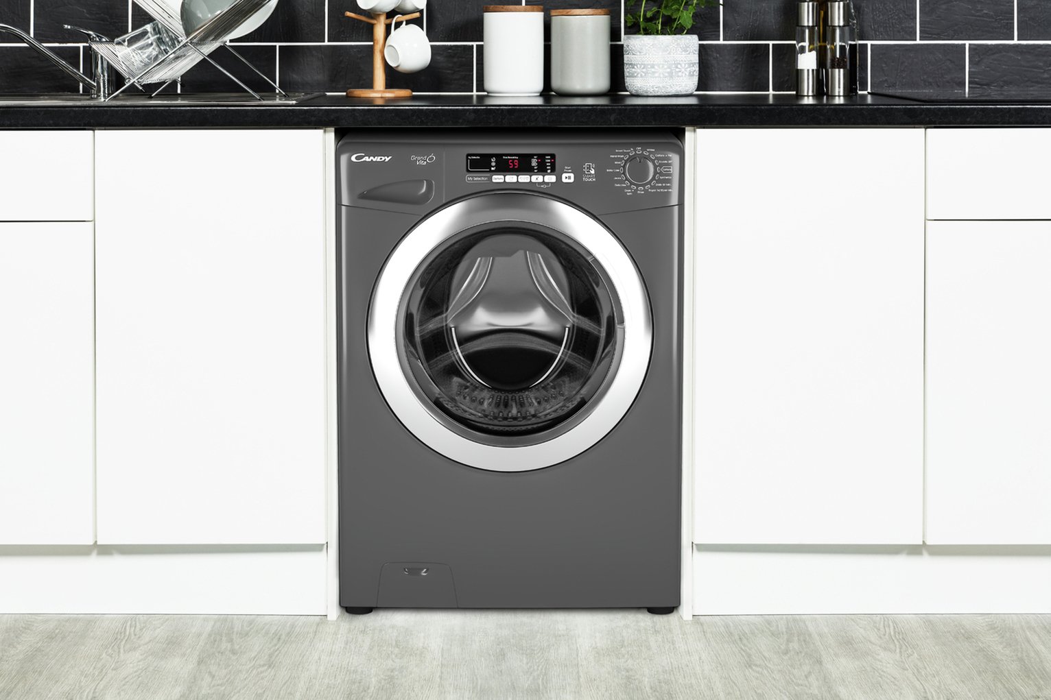 Candy GVSW485DCR 8KG / 5KG 1400 Spin Washer Dryer Review