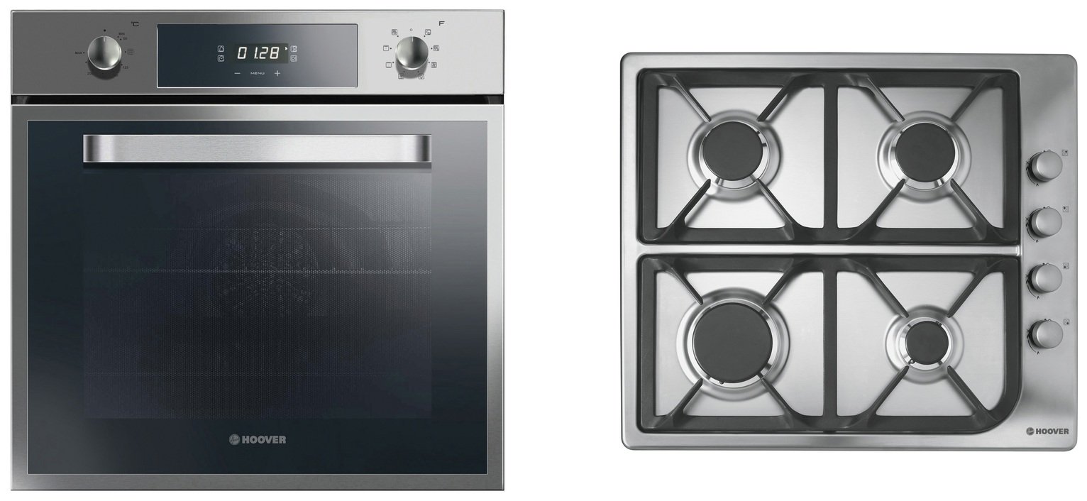 Hoover HPRGM60SS Gas Hob with Multifunction Oven