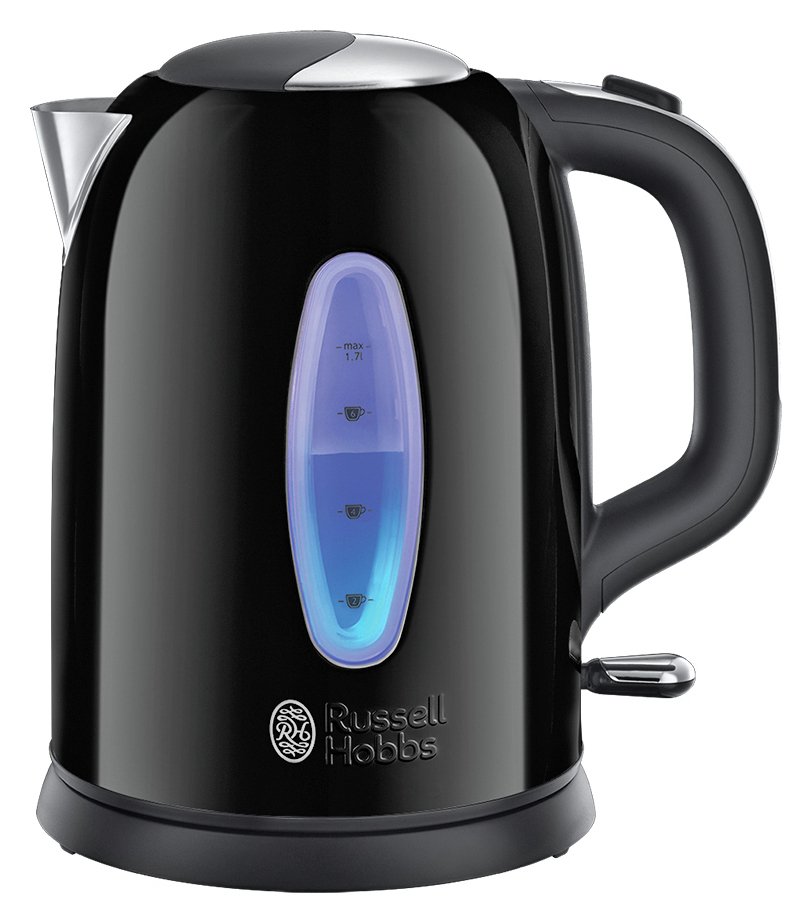 Russell Hobbs Worcester Black Stainless Steel Kettle 25511