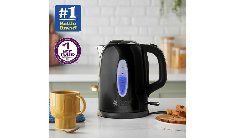 Buy Russell Hobbs Worcester Black Stainless Steel Kettle 25511