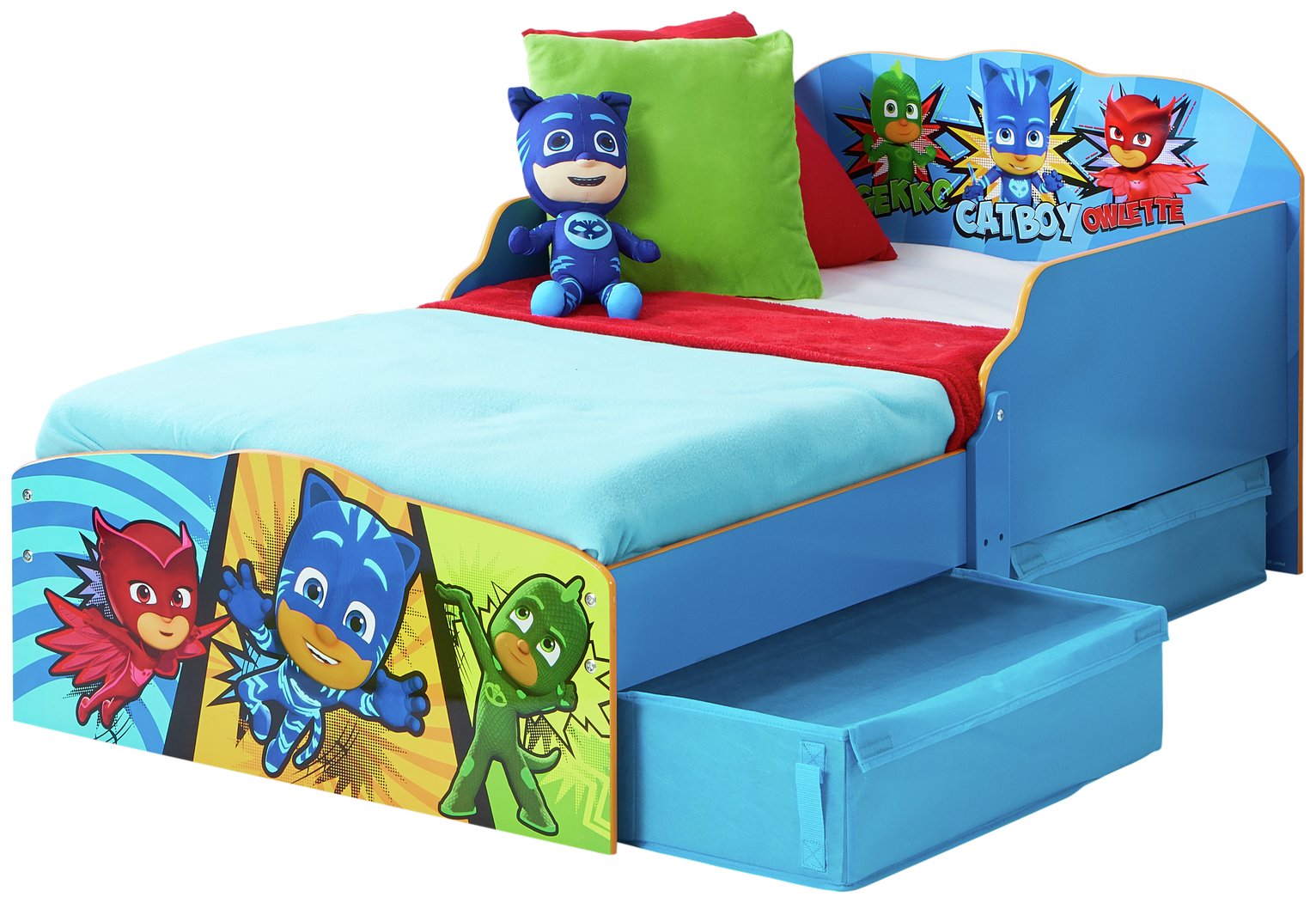 Argos Home PJ Masks Toddler Bed with Underbed Storage Reviews