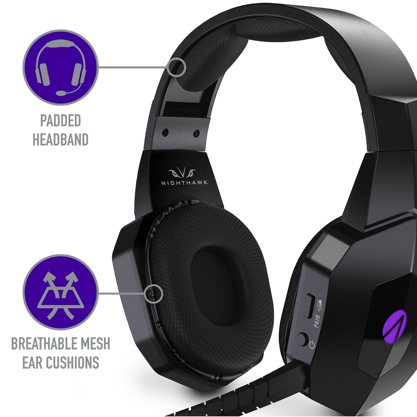 Stealth multi format online gaming headset