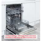 Hoover hdi1l038b full 2024 size integrated dishwasher