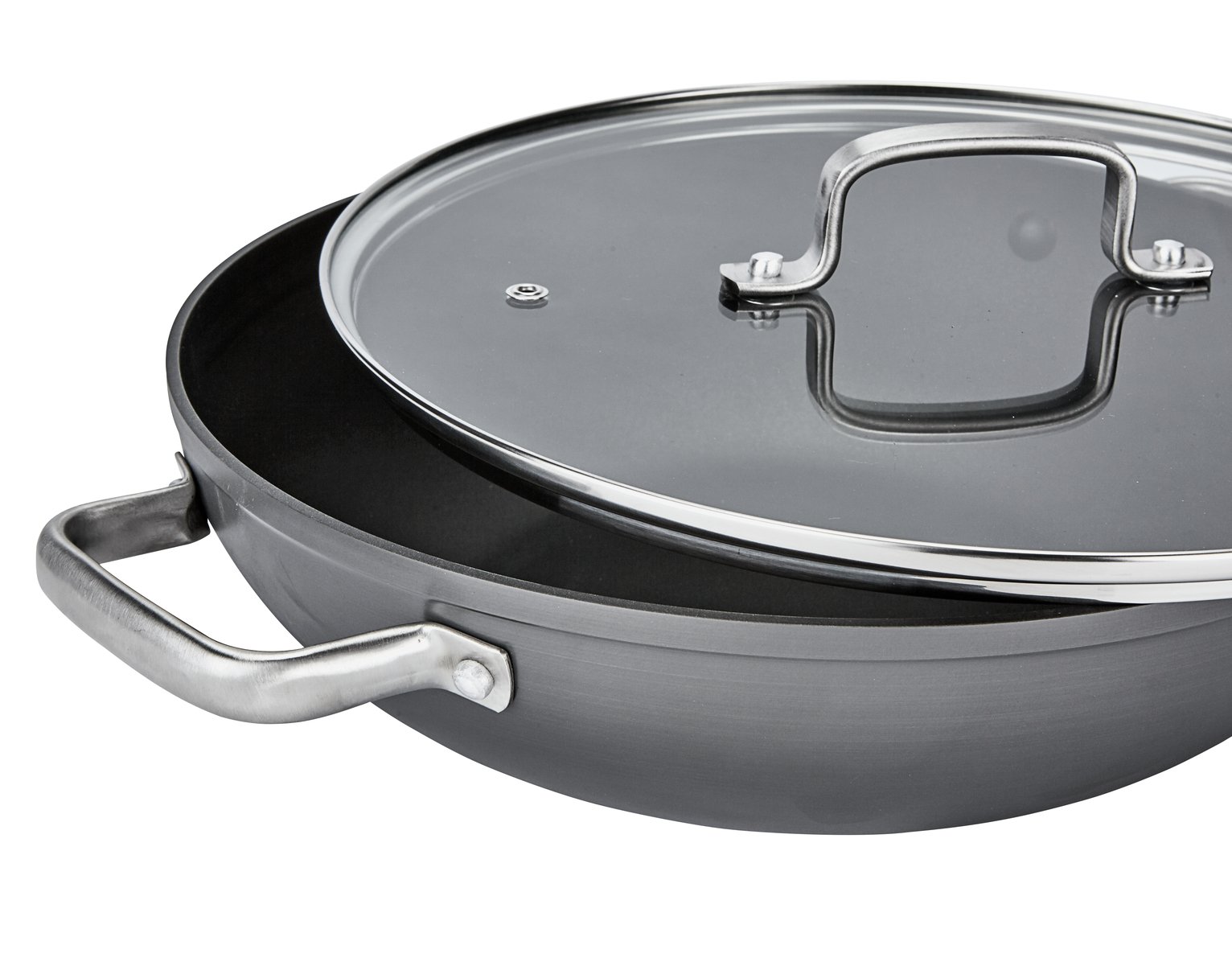 Argos Home 30cm Double Handled Aluminium Wok Reviews