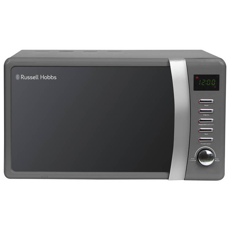 Russell Hobbs Worcester 700W Standard Microwave - Grey 0