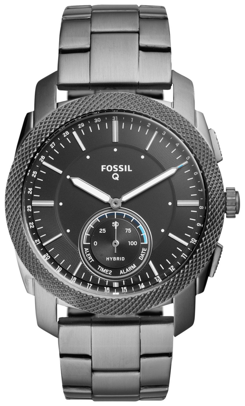 fossil q machine men's watch