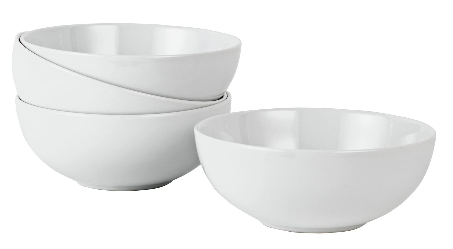 4 Porcelain Cereal Bowls 