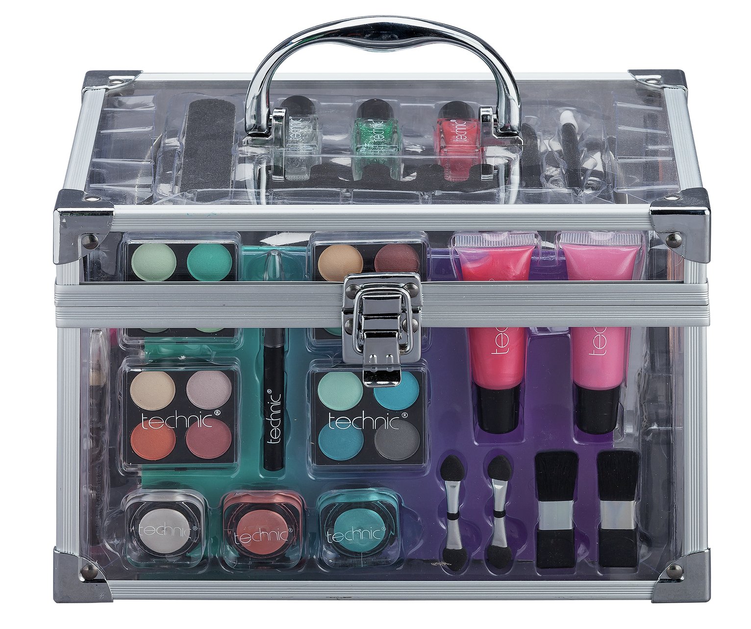 Technic Clear Filled Vanity Case