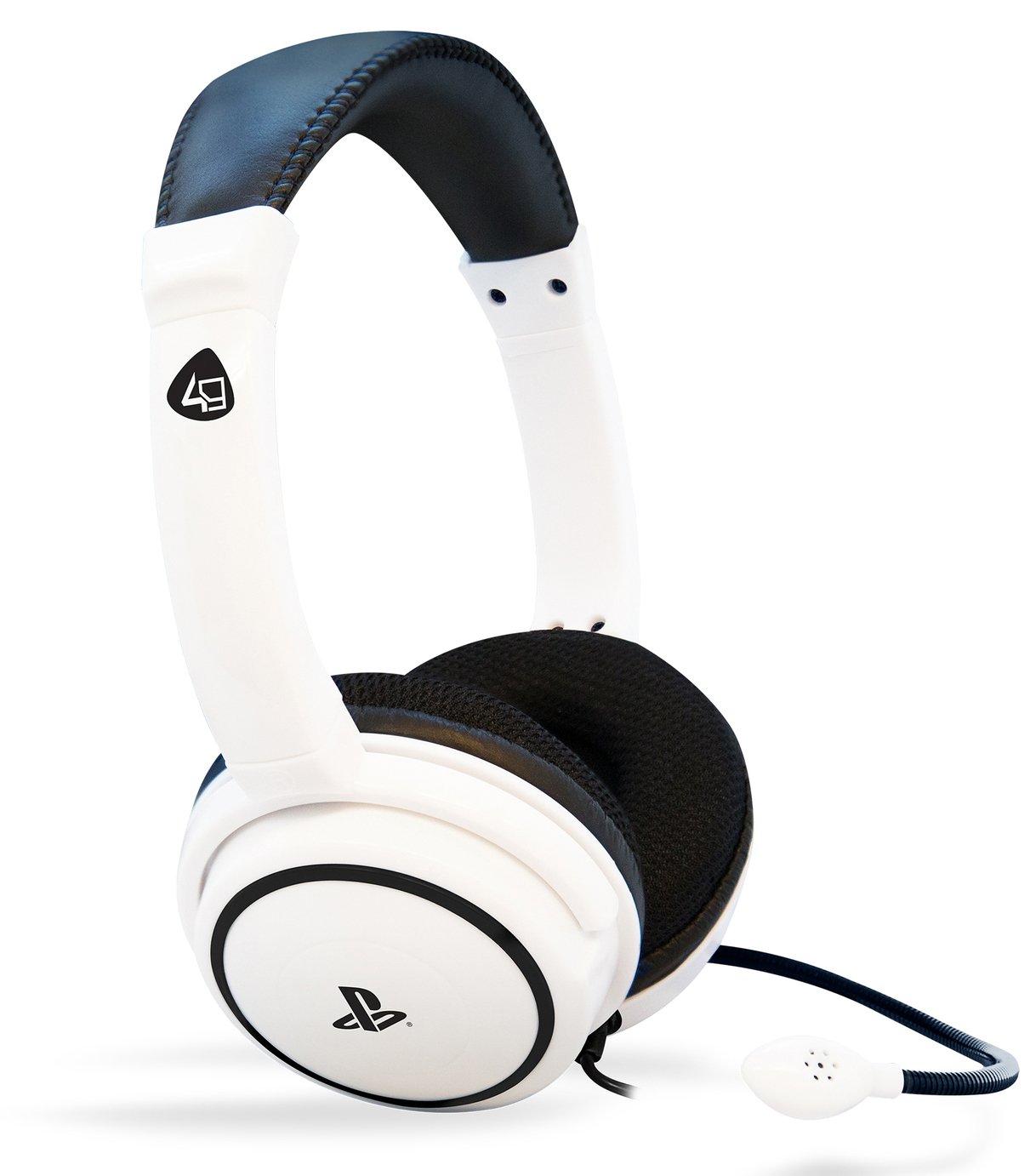 4Gamers PRO4-40 PS4 Headset - White