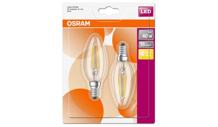 Osram candle deals light bulbs