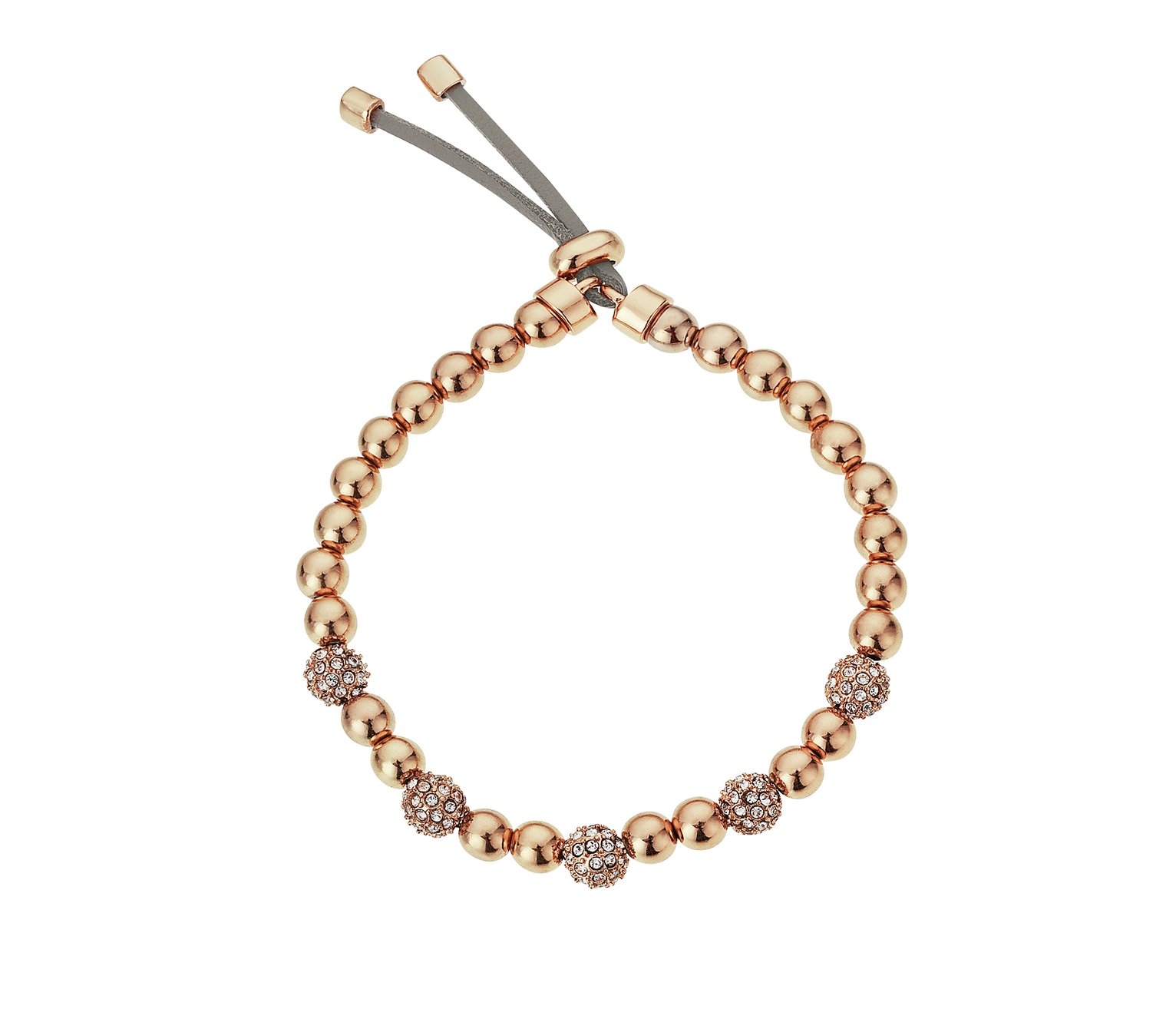 Buckley Rose Gold Colour Pimlico Crystal Bead Bracelet Review