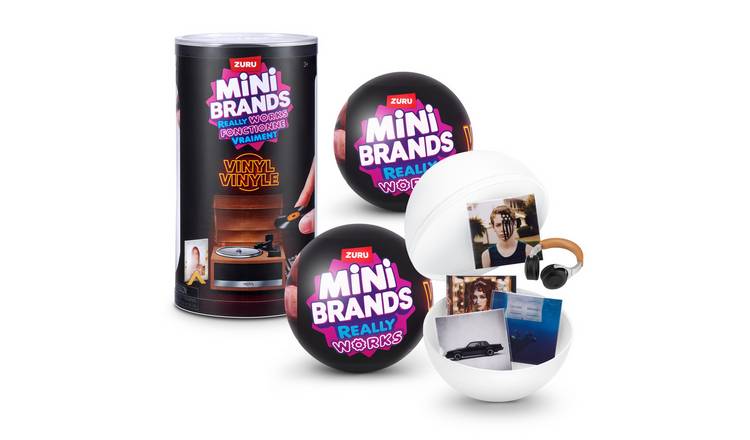Mini Brands Really Works Vinyl Capsule Series 1 Playset- Pack of 2