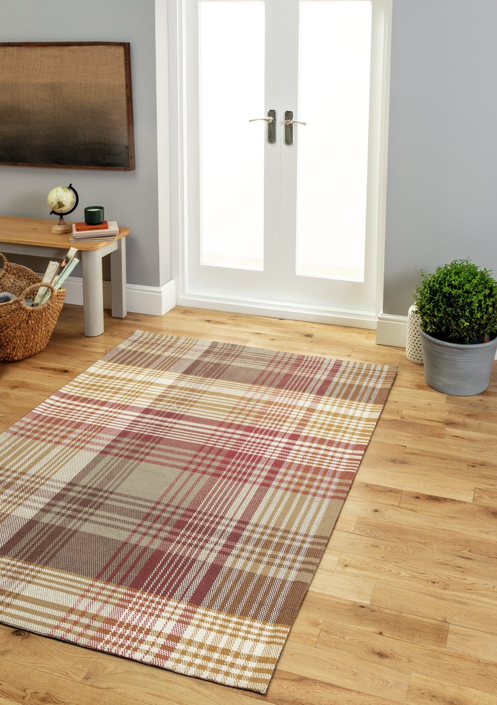 Argos Home Checked Handwoven Rug Review