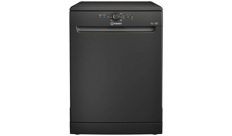 Indesit D2F HK26 B UK Full Size Dishwasher - Black