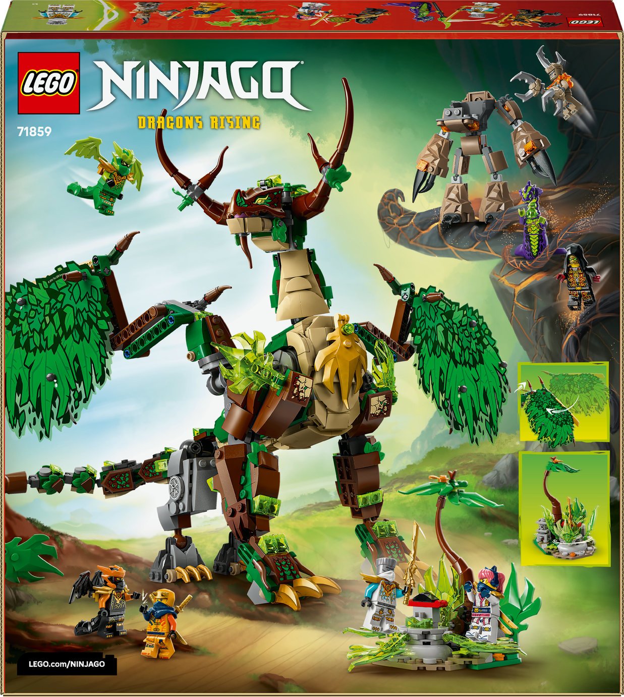 Buy LEGO NINJAGO The Dragon of Life Figure - Ninja Toy 71859