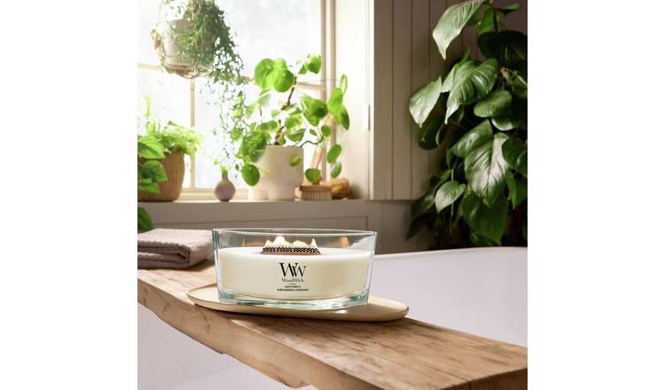 WoodWick Medium Ellipse Jar Candle - Lush Pomelo