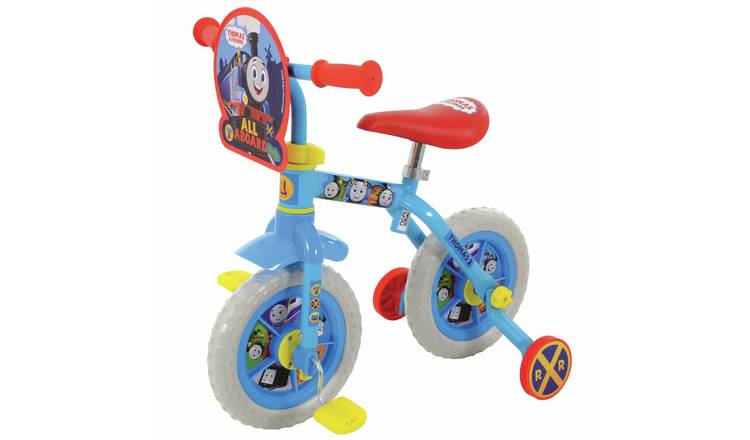 Thomas & Friends 10 Inch Wheel Size Kids 2-in-1 Training Bike