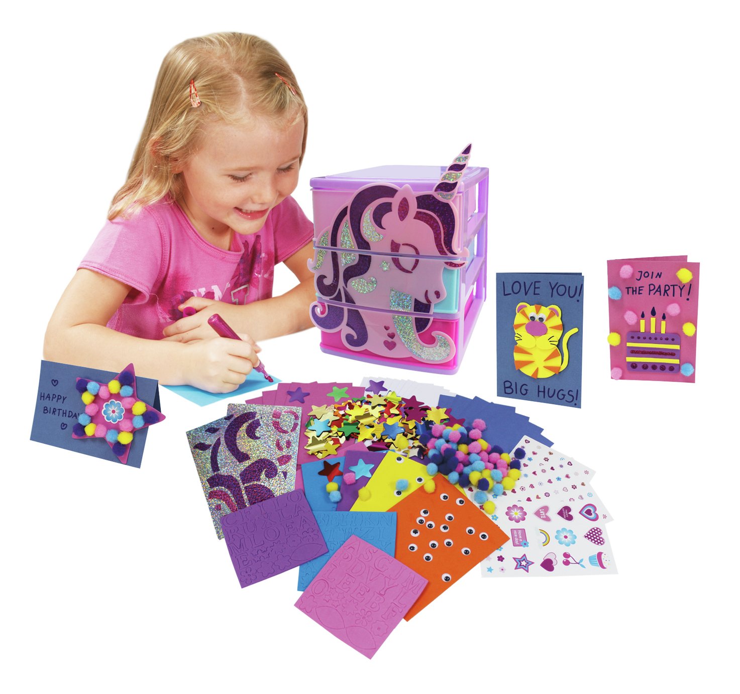 Chad Valley Be U Unicorn Card Making Set Review