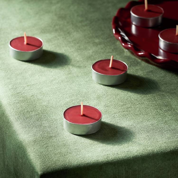 Habitat Christmas Small Pack of 18 Tealights - Pine Needle 0